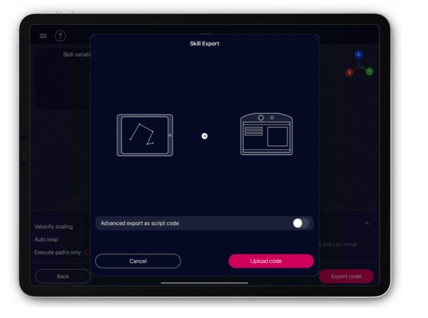 Schweißcode auf Ihren Roboter
